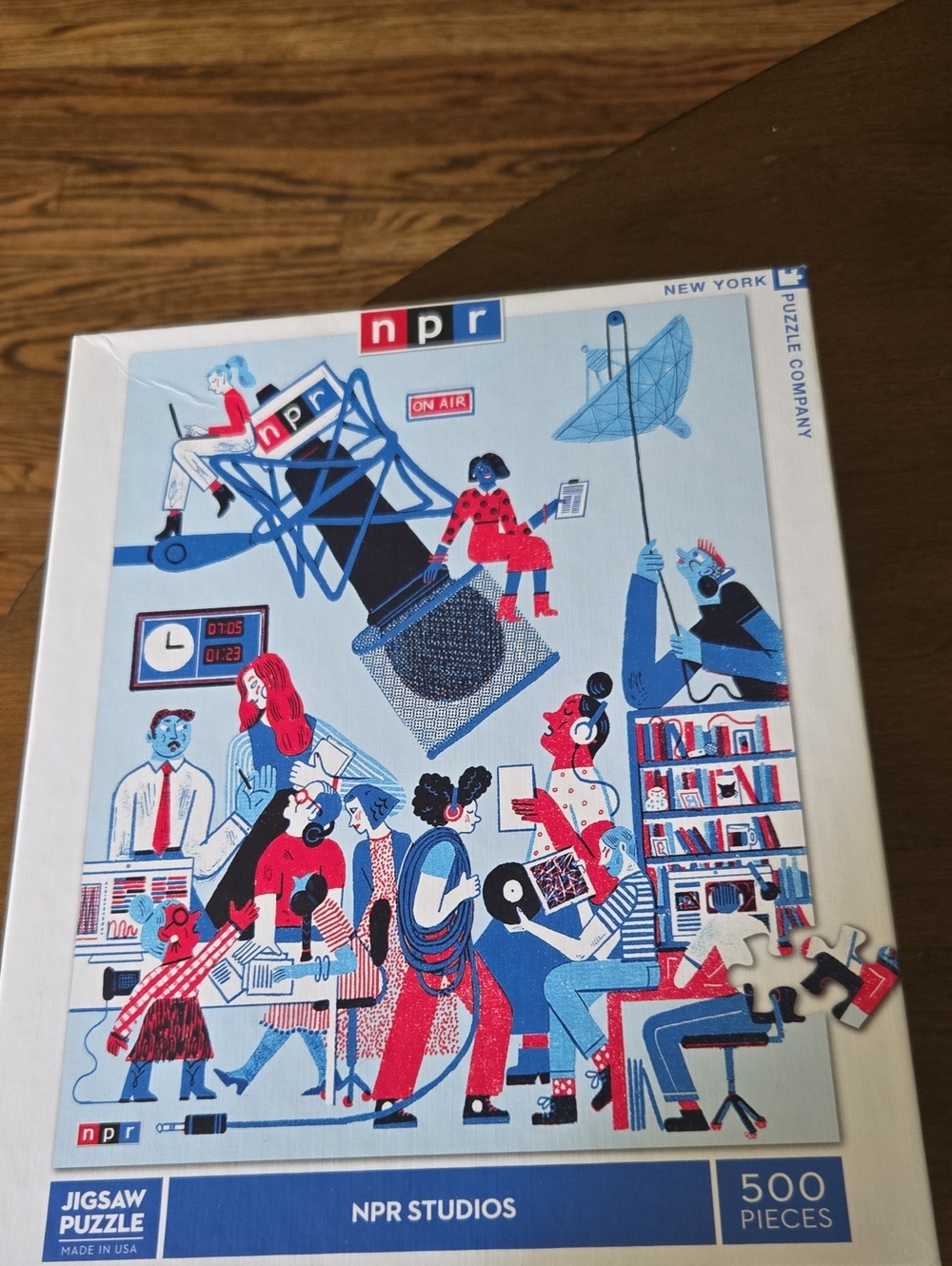 New York Puzzle Company NPR Studios Jigsaw Puzzle 500 pcs